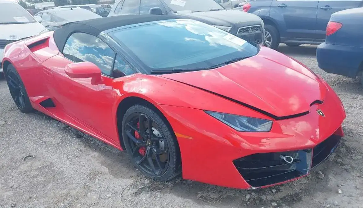 Sell my damaged Lamborghini